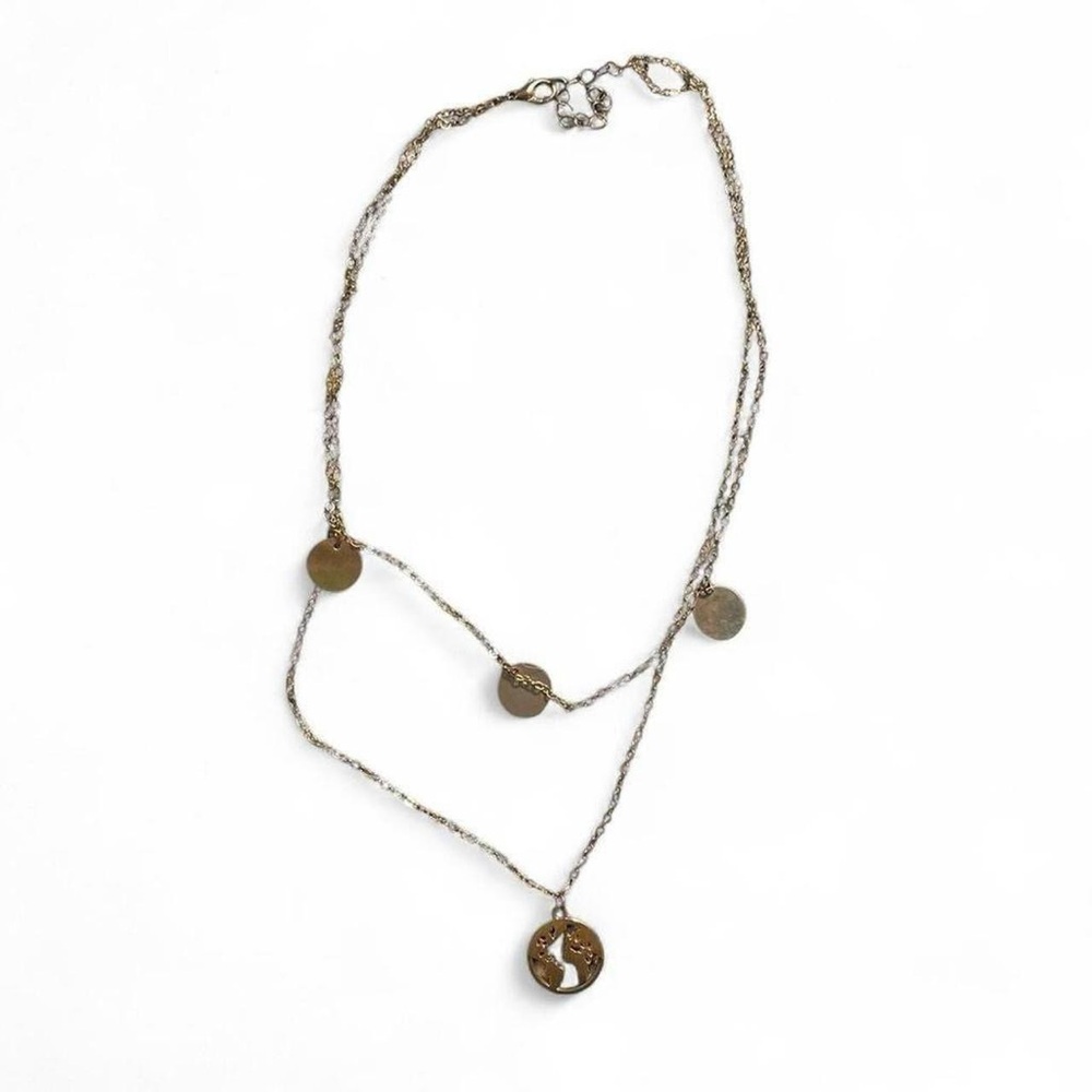 Elegant Gold-Tone Layered Necklace